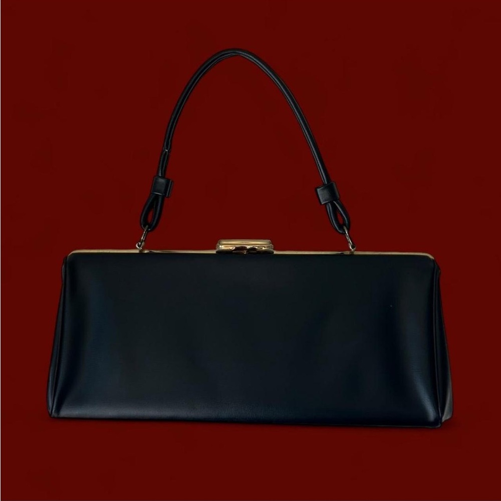 Vintage Classic navy eclair Top-Handle Women's Bag